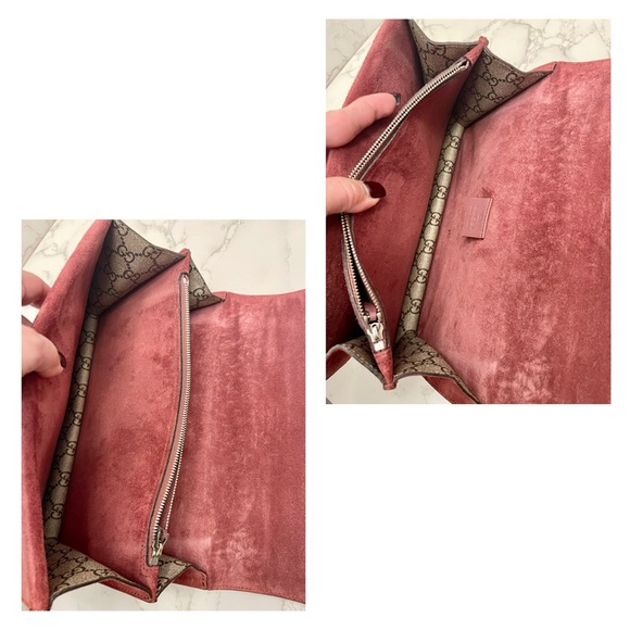 GUCCI GG Supreme Monogram Blooms Dionysus Shoulder  Bag - Picture 16 of 16